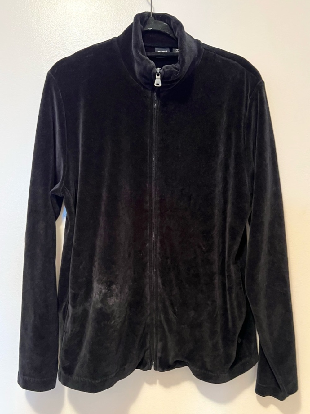 Hugo Boss Men’s Velvet Zip Up Jacket Small